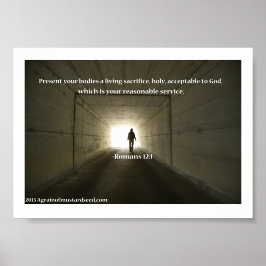 Bibelschrift Gebete Poster (Vorne)