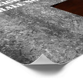 Bibelschrift Gott 10 Gebote Wall Poster (Ecke)