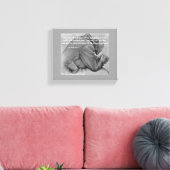 Bibelschrift Inspiration Leinwanddruck (Insitu (Wohnzimmer))