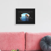 Bibelschrift Inspiration Leinwanddruck (Insitu (Wohnzimmer))