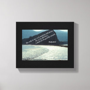 Bibelschrift Inspiration Leinwanddruck