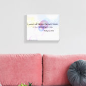 Bibelschrift Inspiration Leinwanddruck (Insitu (Wohnzimmer))