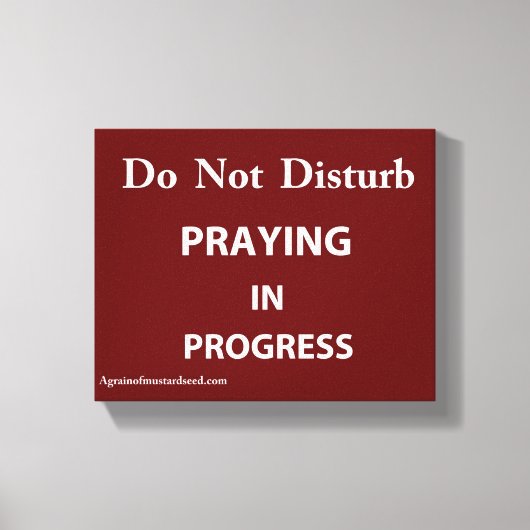 Bibelschrift Inspiration Leinwanddruck (Vorderseite)