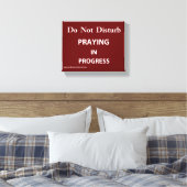 Bibelschrift Inspiration Leinwanddruck (Insitu (Schlafzimmer))