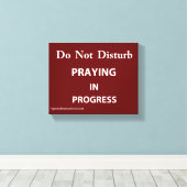 Bibelschrift Inspiration Leinwanddruck (Insitu (Holzboden))