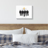 Bibelschrift Inspiration Leinwanddruck (Insitu (Schlafzimmer))