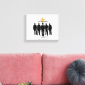 Bibelschrift Inspiration Leinwanddruck (Insitu (Wohnzimmer))