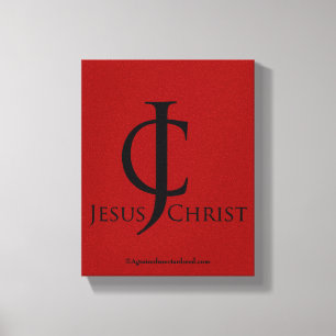 Bibelschrift Inspiration Leinwanddruck