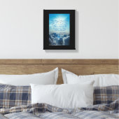 Bibelschrift Inspiration Leinwanddruck (Insitu (Schlafzimmer))