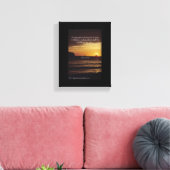 Bibelschrift Inspiration Leinwanddruck (Insitu (Wohnzimmer))