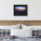 Bibelschrift Inspiration Leinwanddruck (Insitu (Schlafzimmer))