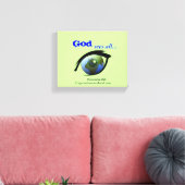 Bibelschrift Inspiration Leinwanddruck (Insitu (Wohnzimmer))