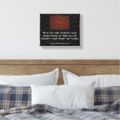 Bibelschrift Inspiration Leinwanddruck (Insitu (Schlafzimmer))