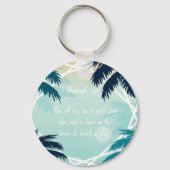 Bibelschrift Isaiah 26:3 Schlüsselanhänger (Rückseite)