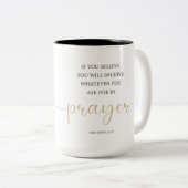 Bibelschrift Kaffeepause Tasse (VorderseiteRechts)