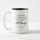 Bibelschrift Kaffeepause Tasse (Links)