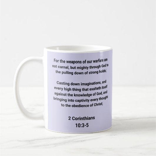 Bibelschrift Kaffeetasse (Links)