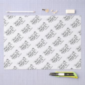 Bibelschrift Religiöser Text Quote Wrapping Pape Seidenpapier (Handwerk)