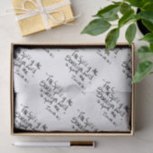 Bibelschrift Religiöser Text Quote Wrapping Pape Seidenpapier (Geschenk)