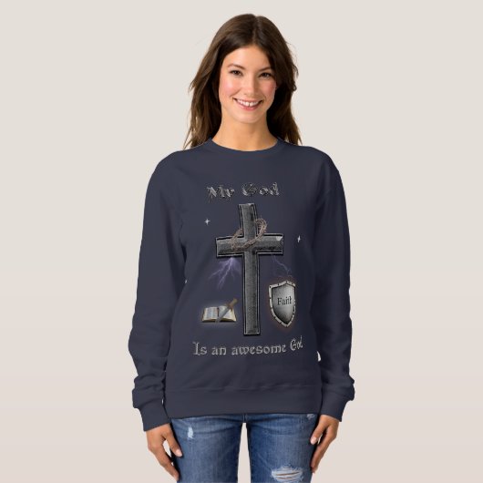 Bibelschrift Sweatshirt (Vorne ganz)