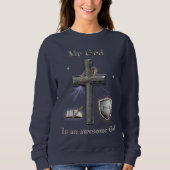 Bibelschrift Sweatshirt (Vorderseite)