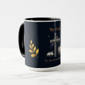 Bibelschrift Tasse (Vorderseite Links)