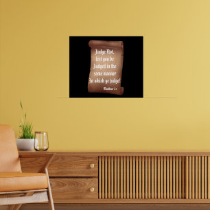 BIBELSCHRIFTROLLE Poster