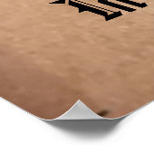 BIBELSCHRIFTROLLEN Poster (Ecke)