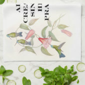 Bibelscripture-christliche Inspiration Küchentuch (Gefaltet)