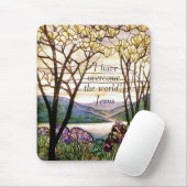 Bibelscripture-christliche Inspiration Mousepad (Mit Mouse)