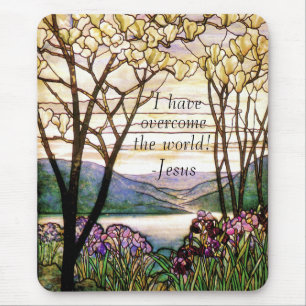 Bibelscripture-christliche Inspiration Mousepad