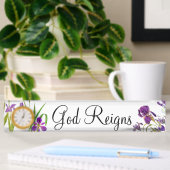 Bibelscripture-christliche Inspiration Namensplakette