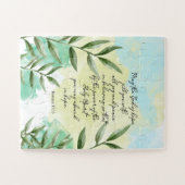 Bibelspruch Romans Schrift Jigsaw Puzzle (Horizontal)