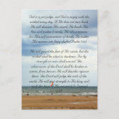 Bibelstelle, das Meer Postkarte (Vorderseite)