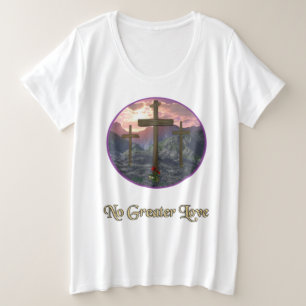 Bibelstelle Große Größe T-Shirt