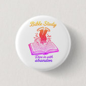 Bibelstudie Button (Vorderseite)