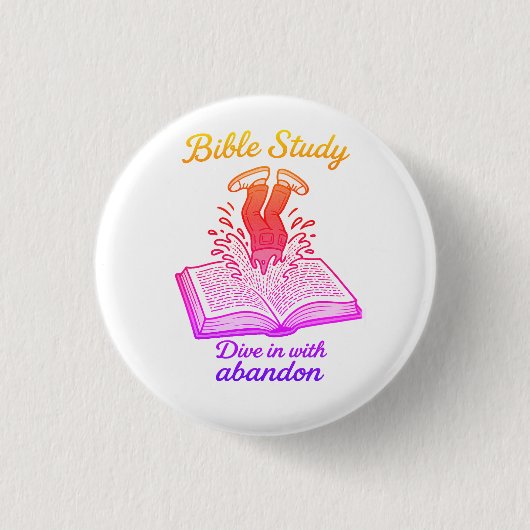 Bibelstudie Button (Vorderseite)