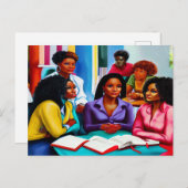 Bibelstudie Christliche Kunst Postkarte (Vorne/Hinten)