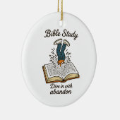Bibelstudie Keramik Ornament (Rechts)