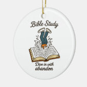 Bibelstudie Keramik Ornament (Links)