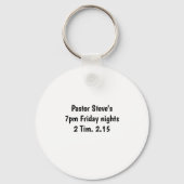 Bibelstudie Schlüsselanhänger (Rückseite)