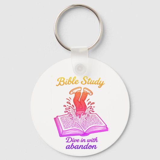 Bibelstudie Schlüsselanhänger (Vorderseite)