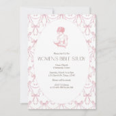 Bibelstudien-Gemeinschaft für Frauen in der Kirche Einladung (Vorderseite)