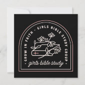 Bibelstudium für Mädchen christliche Gruppe (Vorderseite)