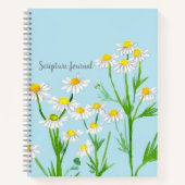 Bibelstudium "Scripture Journal" - Blume Notizblock (Vorderseite)