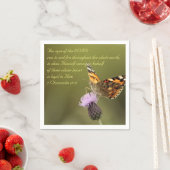 Bibeltext 2 Chroniken 16:9 Serviette (Beispiel)