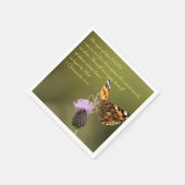 Bibeltext 2 Chroniken 16:9 Serviette (Ecke)