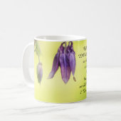 Bibeltext 2 Chroniken 20:20 Kaffeetasse (Vorderseite Links)