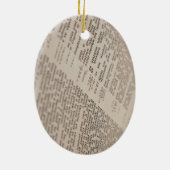 Bibeltext Keramik Ornament (Hinten)