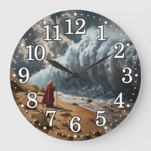 Bibelthemenuhr Große Wanduhr